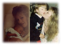 Counsellor Tracey Leigh with her son