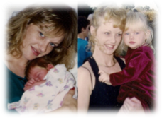 Counsellor Tracey Leigh with her daughter